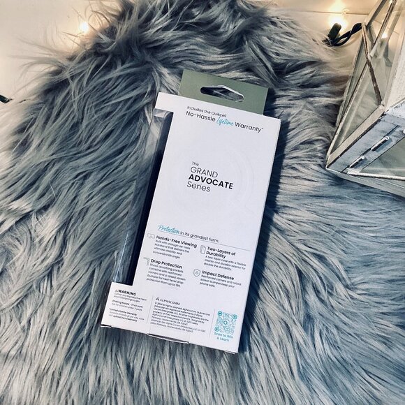 T-Mobile REVVL 7 PRO 5G Grand Advocate Case w/ Kickstand by Quikcell Navy Blue - Picture 2 of 2